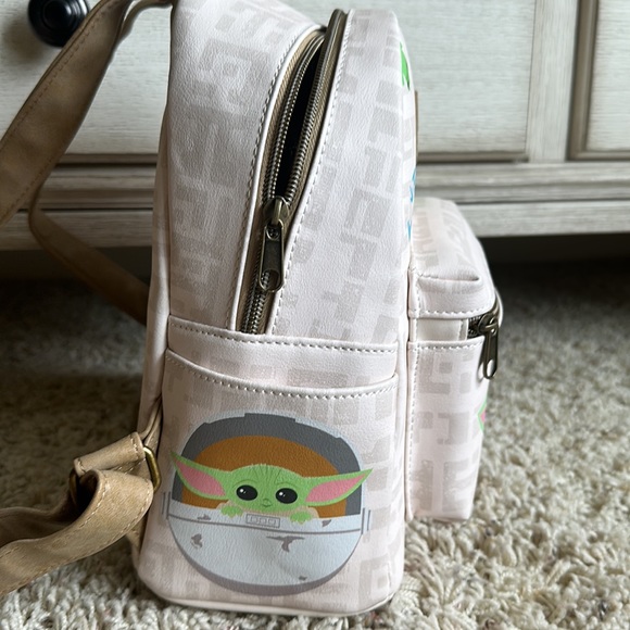 Loungefly Bags Nwta Loungefly Disney Star Wars Baby Yoda Frogs Mini Backpack Grogu